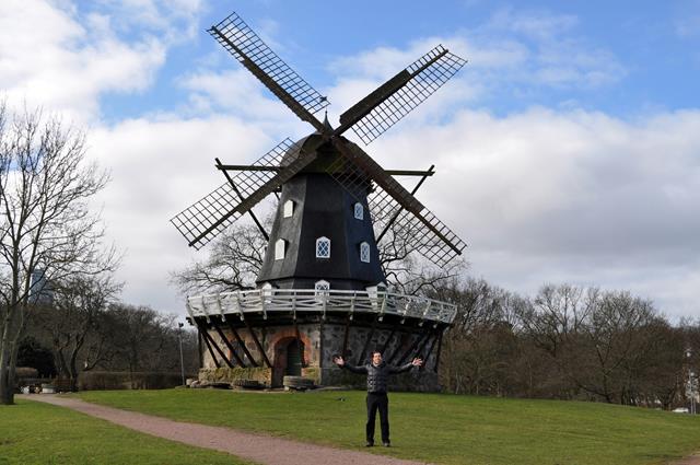 Slottsmöllan (El molino de viento holandés)