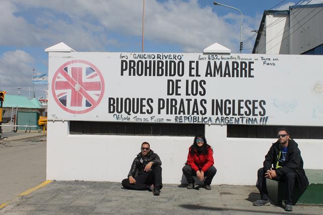 Prohibido el amarre de los buques piratas ingleses