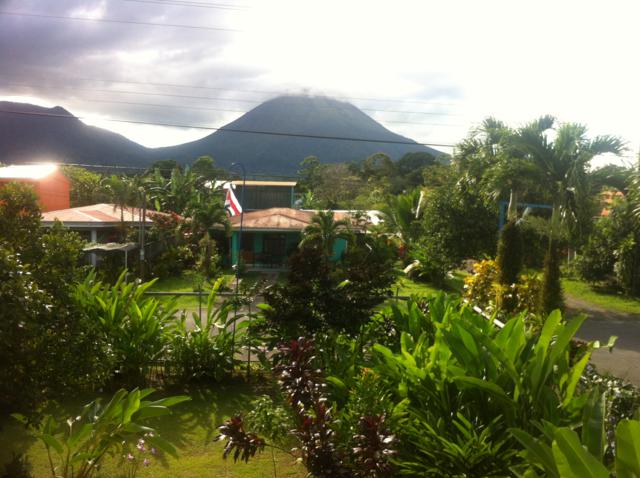 El volcán Arenal